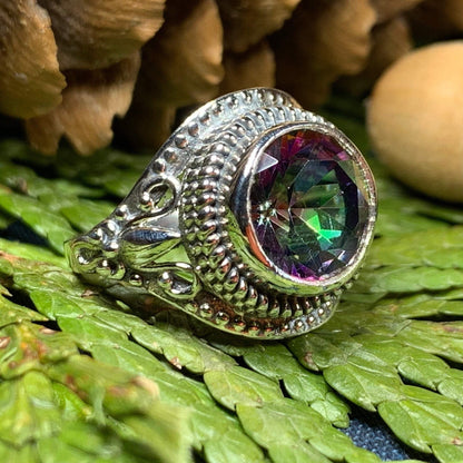 Eloise Celtic Mystic Topaz Ring