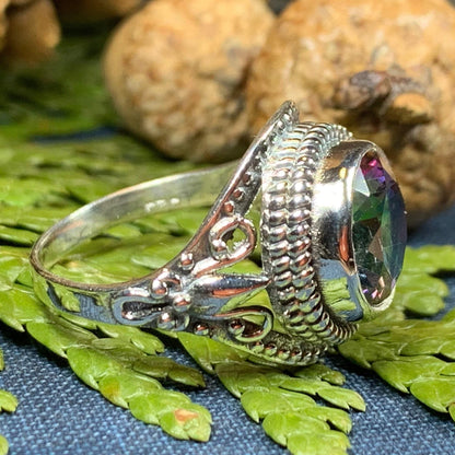 Eloise Celtic Mystic Topaz Ring