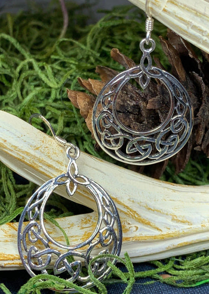 Minerva Celtic Knot Earrings