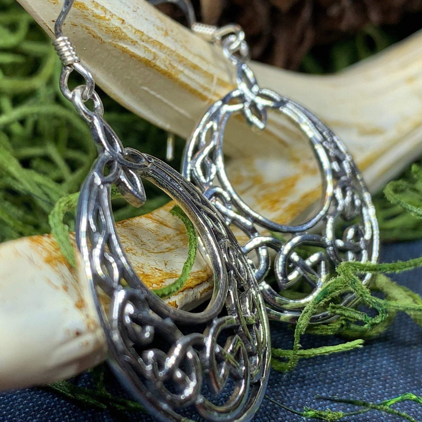 Minerva Celtic Knot Earrings