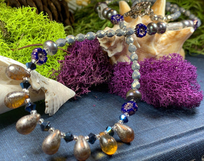 Celtic Twilight Crystal Necklace