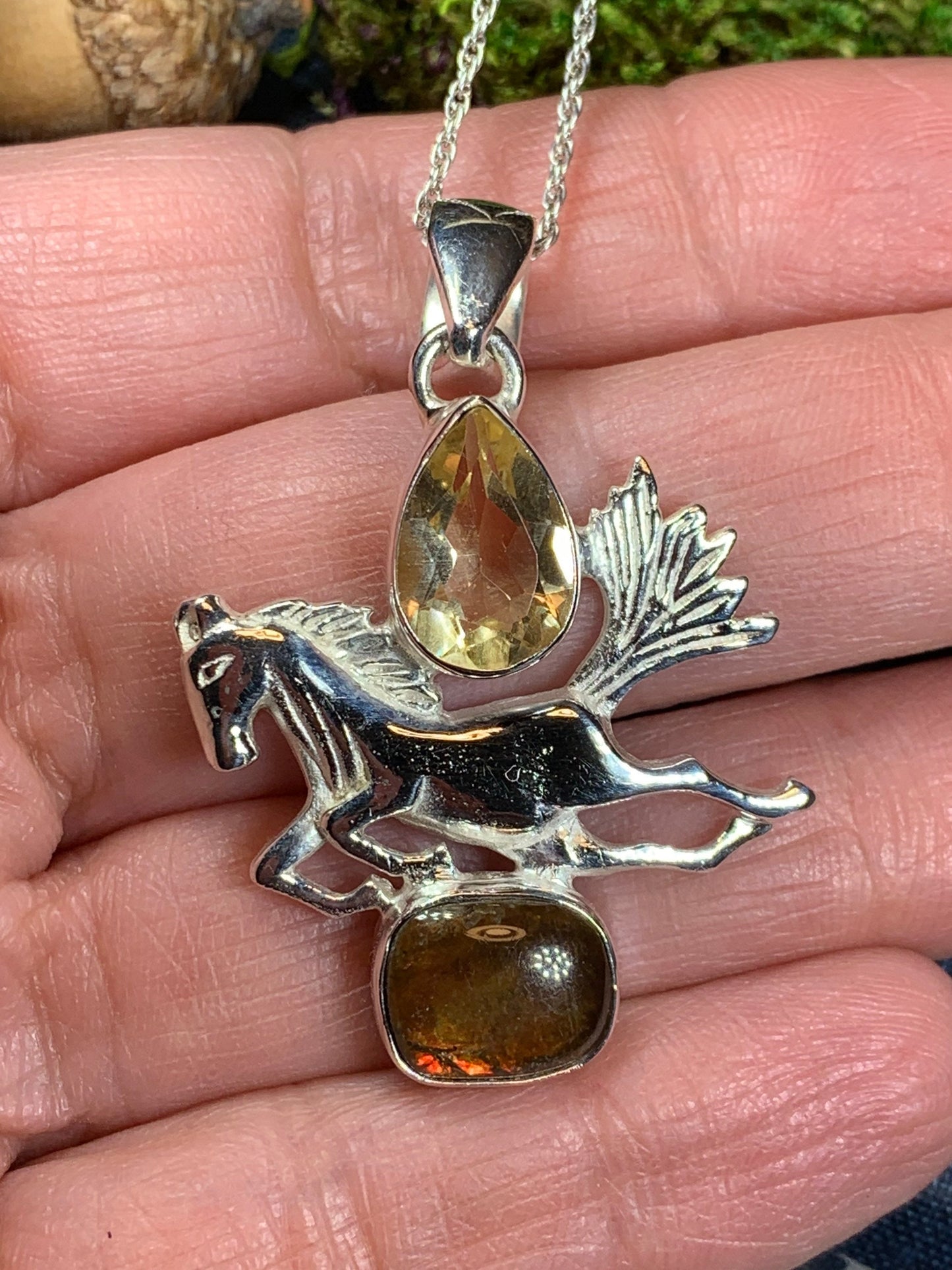 Kelpie Horse Necklace