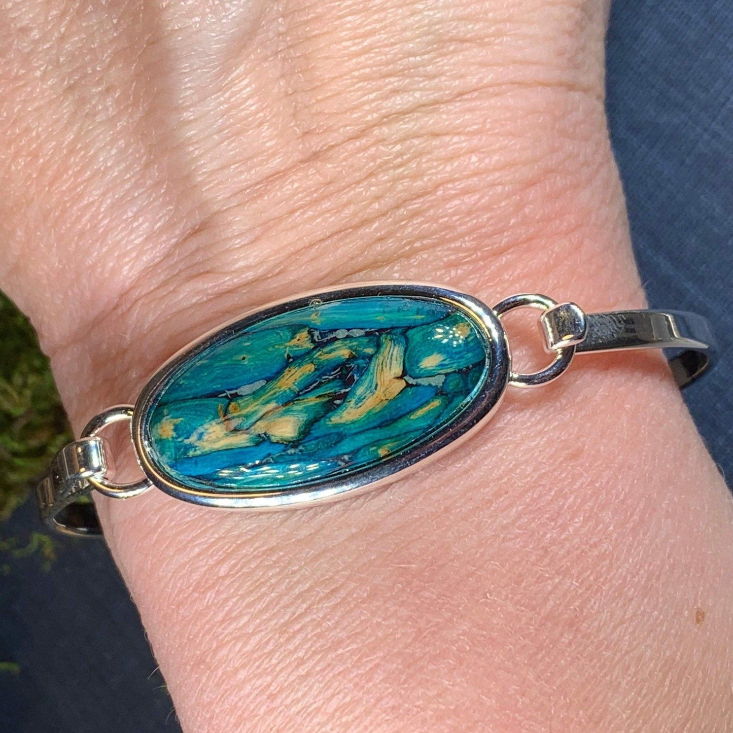 Scottish Heathergems Celtic Bracelet