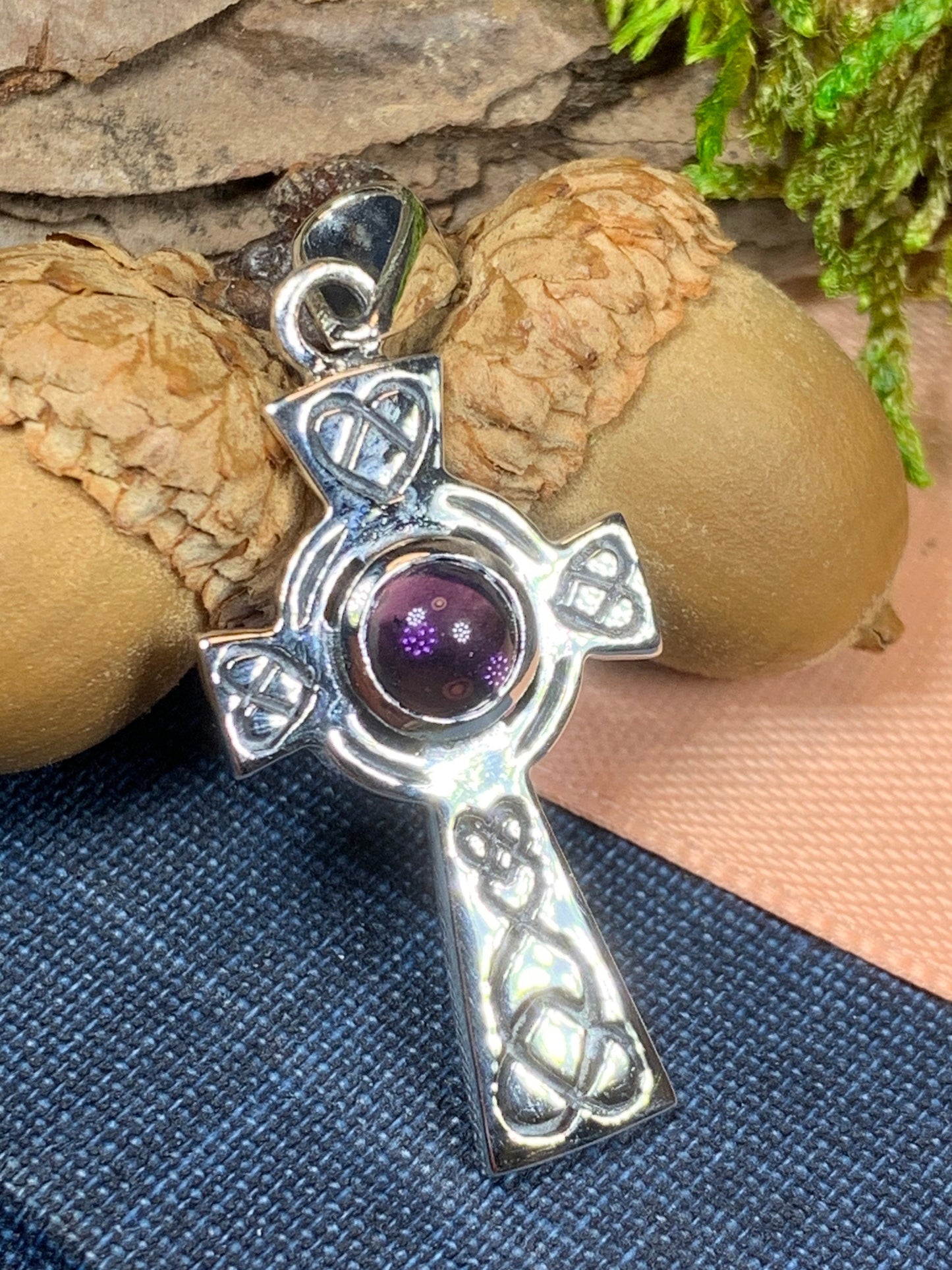Cecilia Celtic Cross Necklace