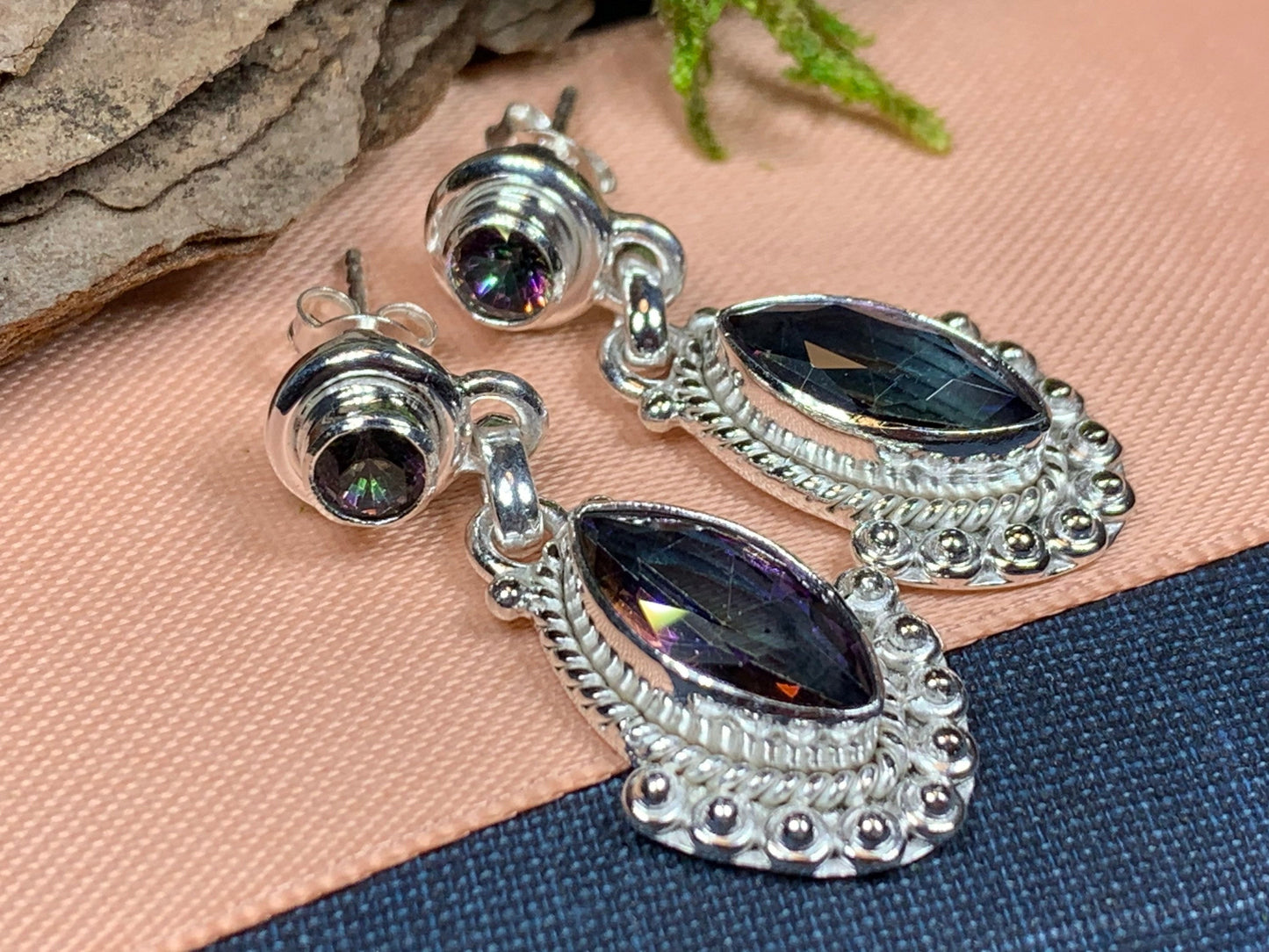 Lesedi Celtic Mystic Topaz Earrings