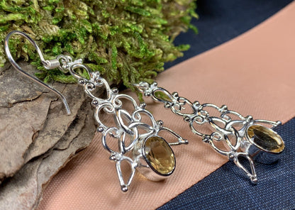 Angeni Trinity Knot Earrings