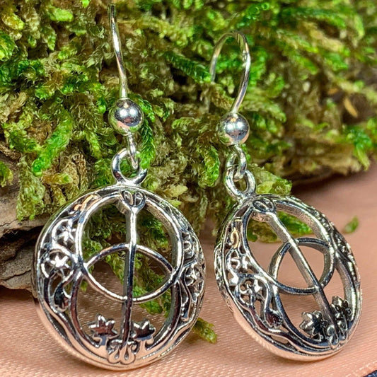 Glastonbury Chalice Well Earrings