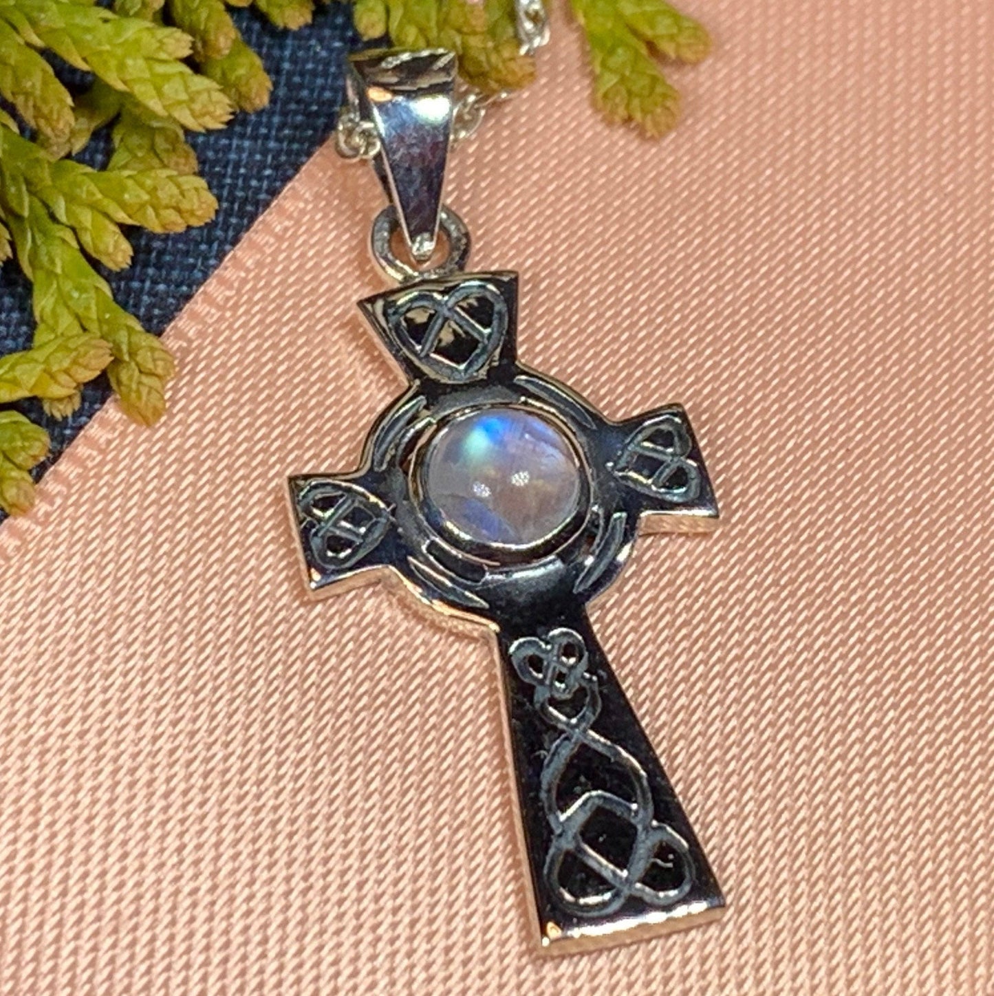 Cecilia Celtic Cross Necklace