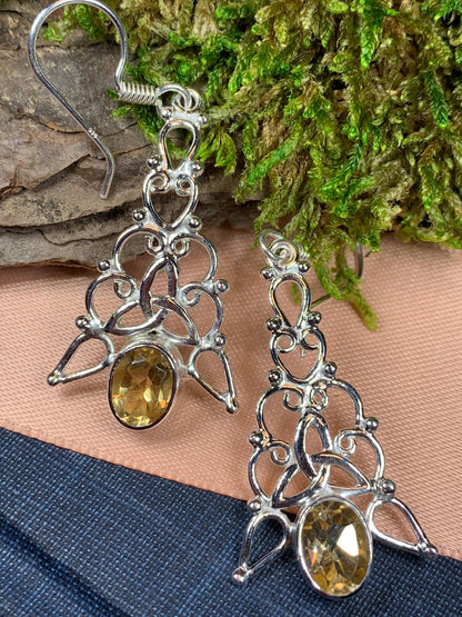 Angeni Trinity Knot Earrings
