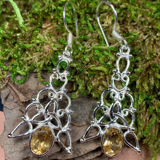 Angeni Trinity Knot Earrings