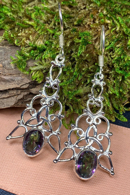 Angeni Trinity Knot Earrings