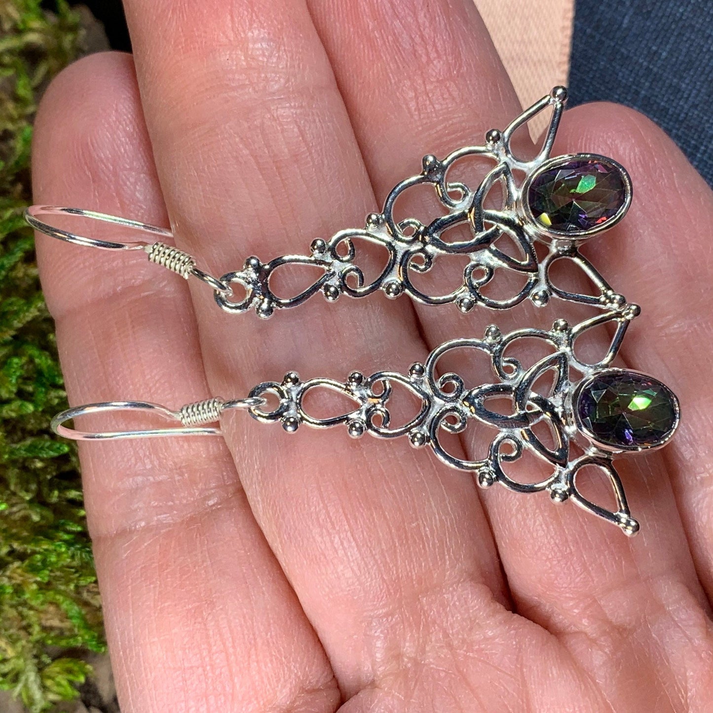 Angeni Trinity Knot Earrings