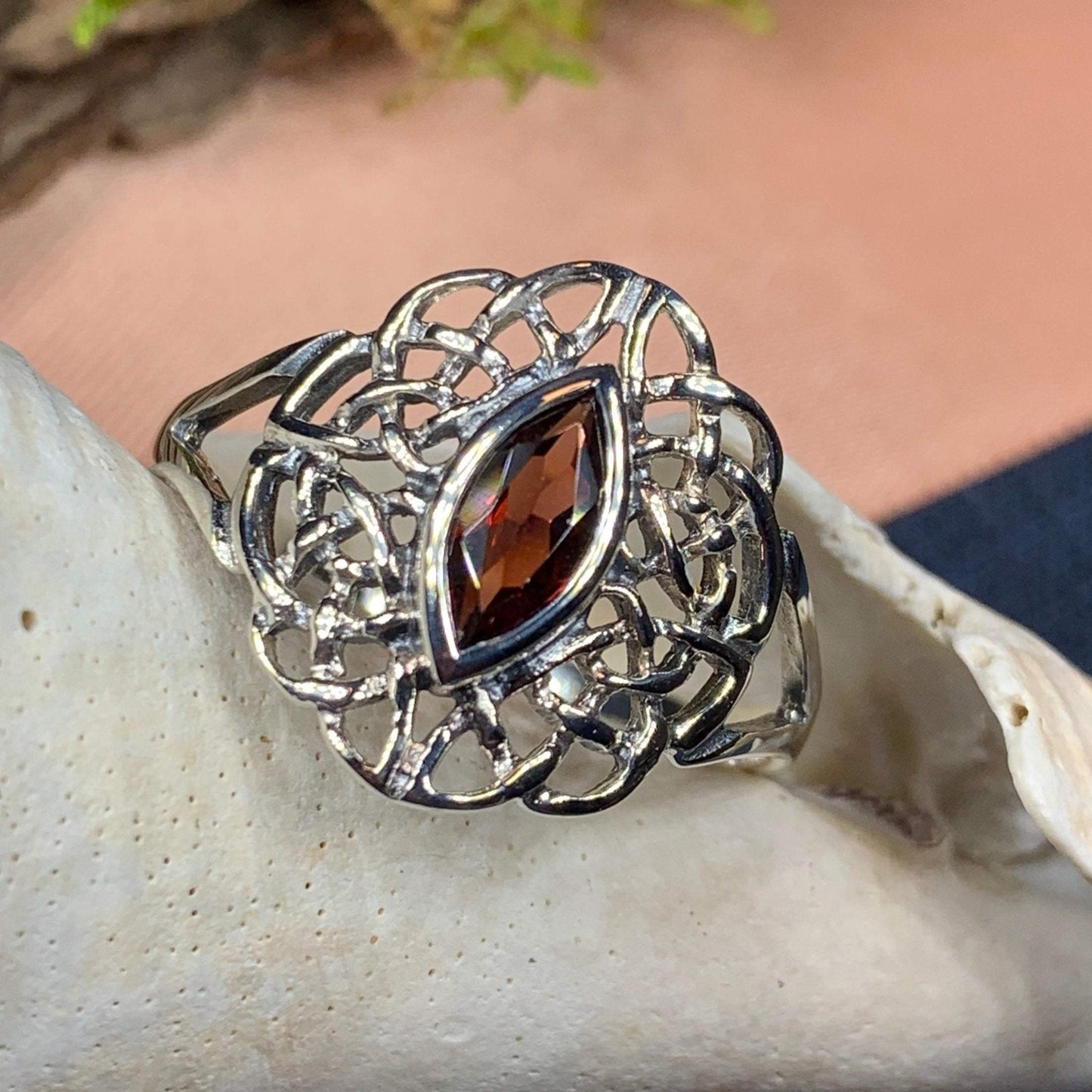 Leanna Celtic Knot Ring