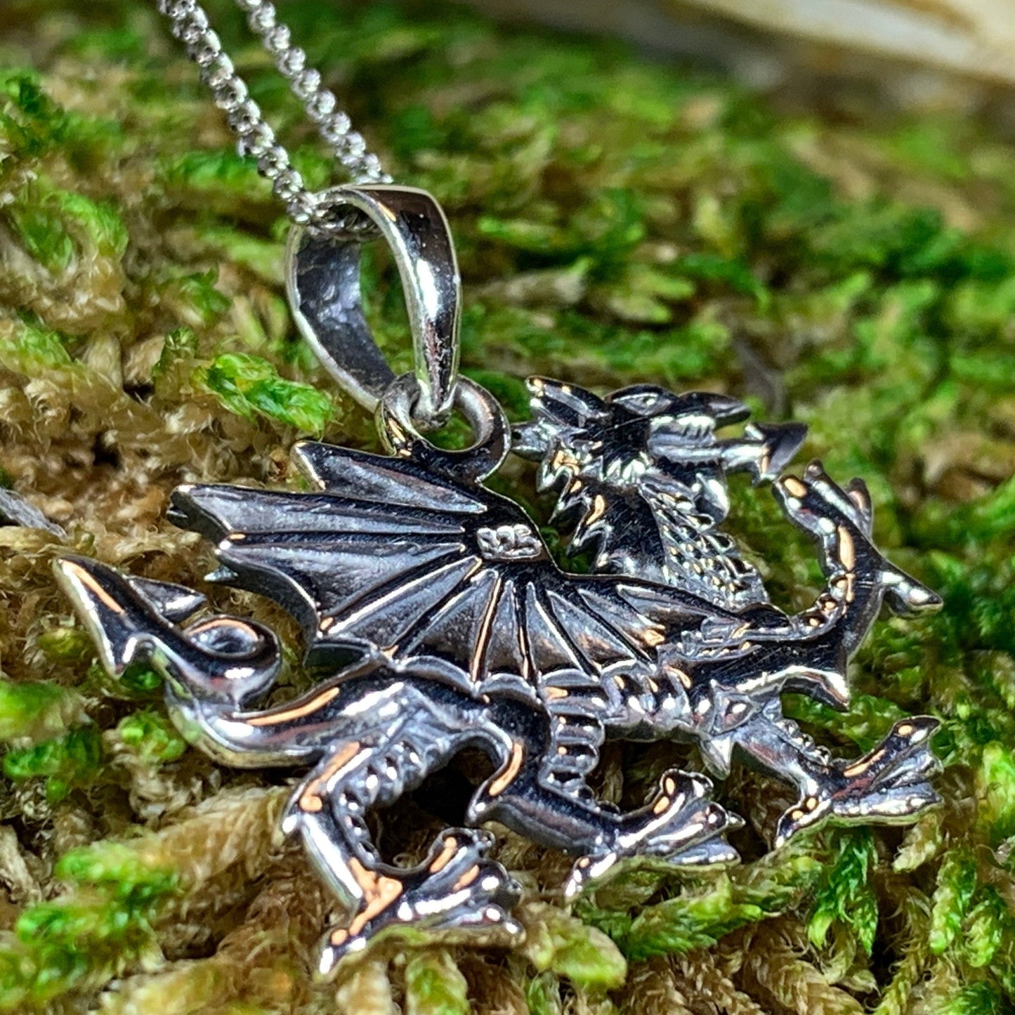 Welsh Dragon Necklace