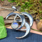Moonshadow Triple Moon Necklace
