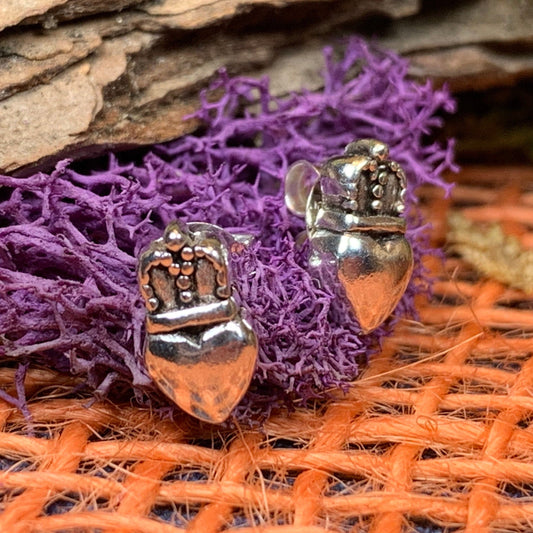 Dorcas Claddagh Earrings