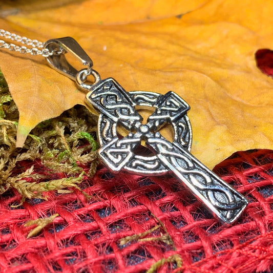 Graeme Celtic Cross Necklace