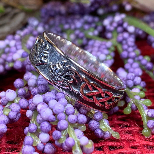 Celtic Lion Ring