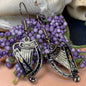 Celtic Harp Earrings