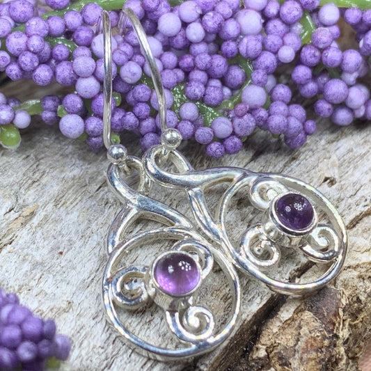 Moira Celtic Spiral Earrings