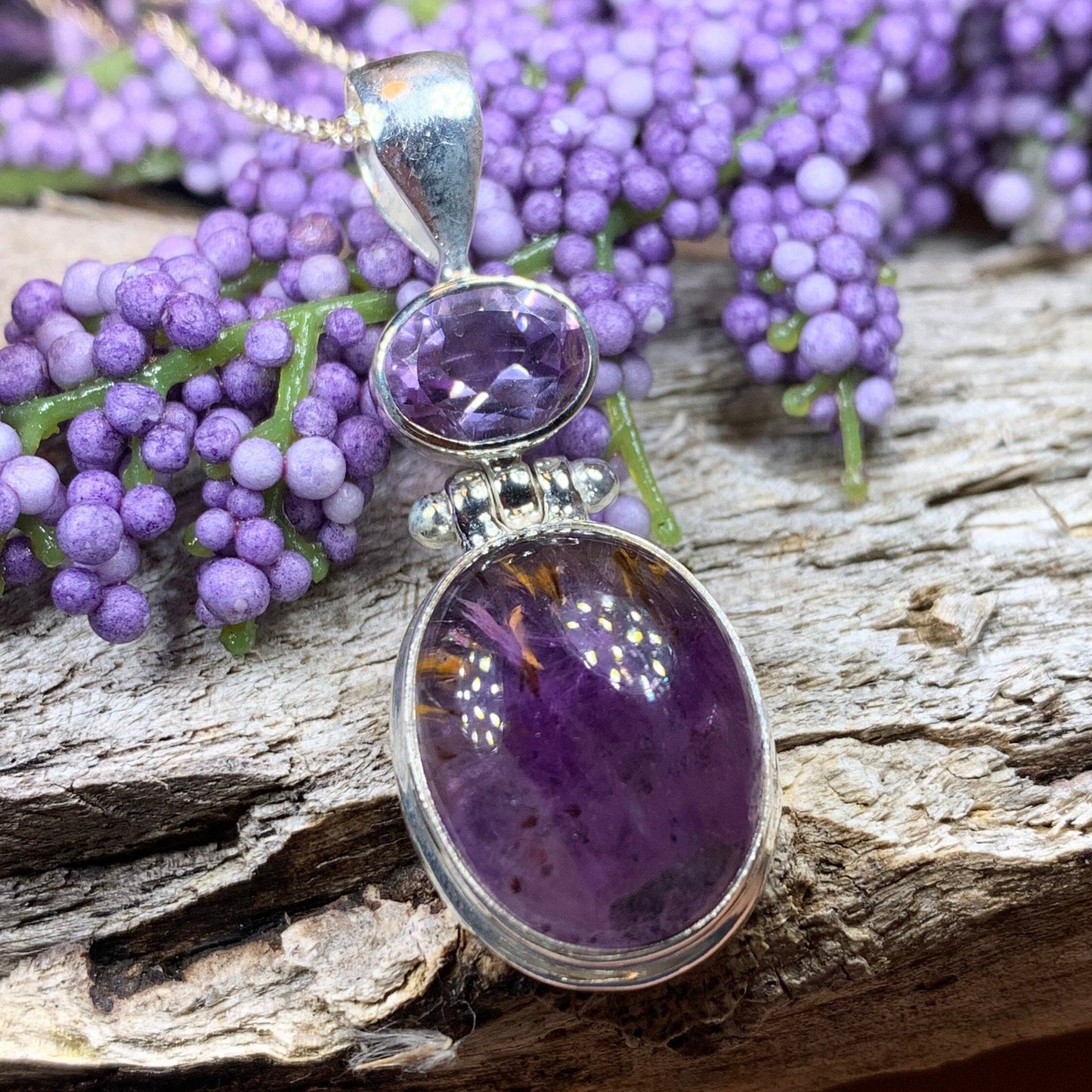 Celtic Amethyst Dusk Necklace
