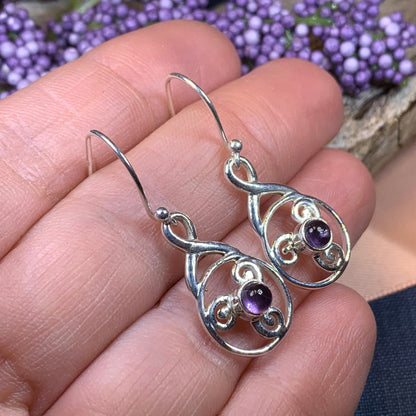 Moira Celtic Spiral Earrings