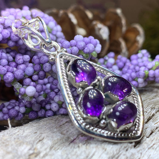 Regent Celtic Amethyst Necklace