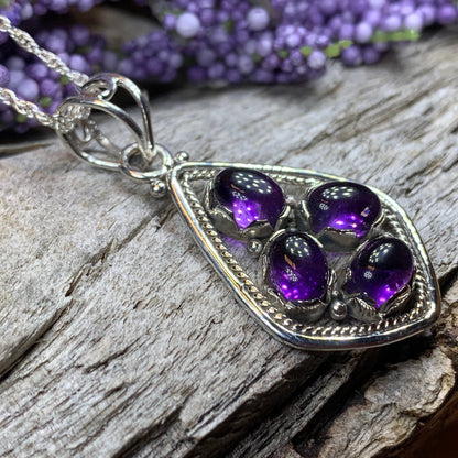 Regent Celtic Amethyst Necklace