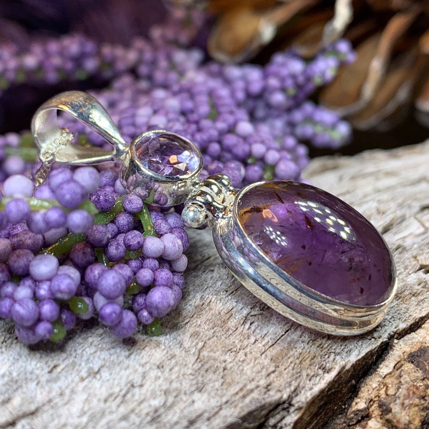Celtic Amethyst Dusk Necklace