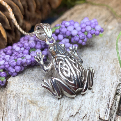 Celtic Frog Necklace