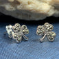 Marcasite Shamrock Earrings