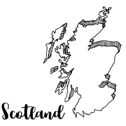 Scottish Heart Earrings