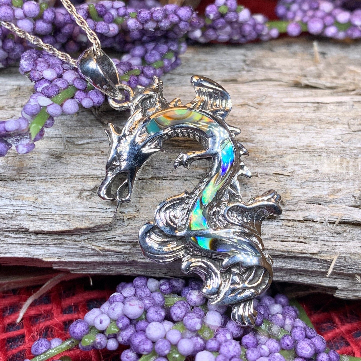 Bluefire Dragon Necklace