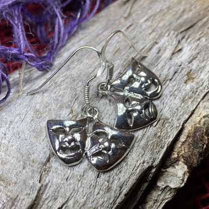Theater Mask Earrings