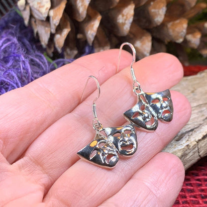 Theater Mask Earrings