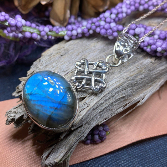 Nyra Celtic Love Knot Necklace