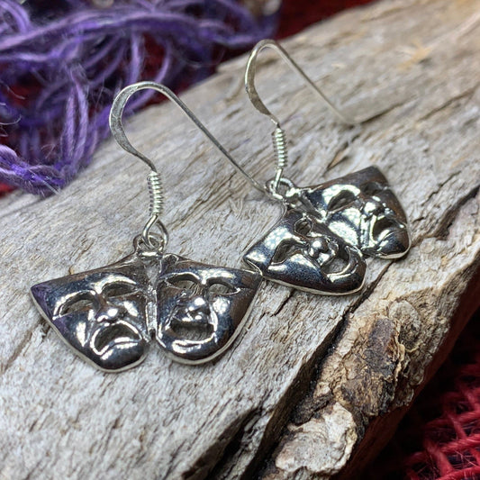 Theater Mask Earrings