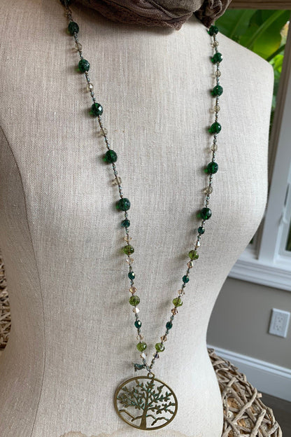 Ancient Glensong Long Necklace