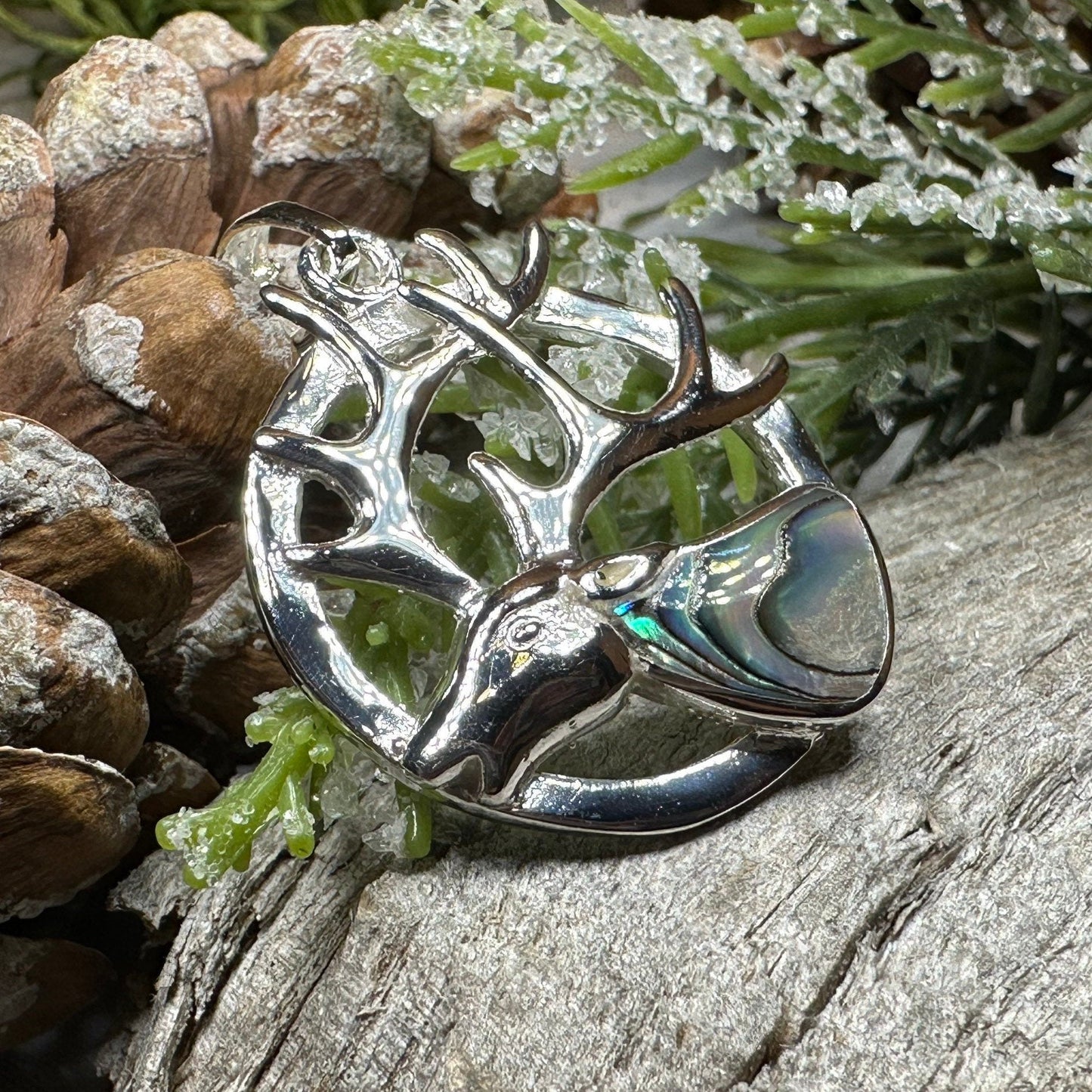 Stag of the Mist Necklace