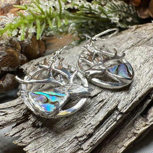Stag of the Mist Earrings