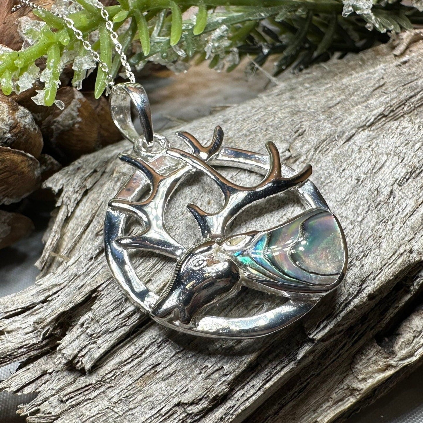 Stag of the Mist Necklace