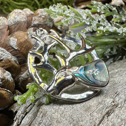 Stag of the Mist Necklace