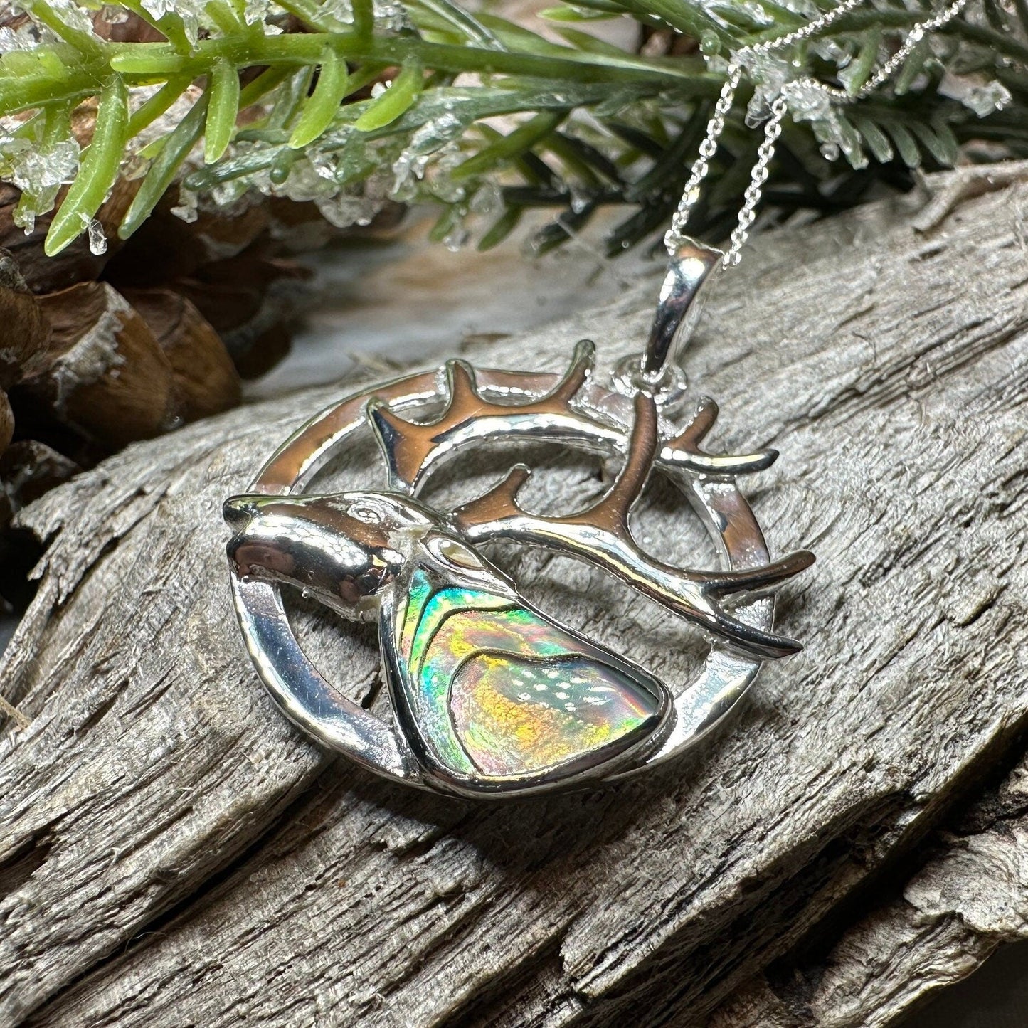 Stag of the Mist Necklace