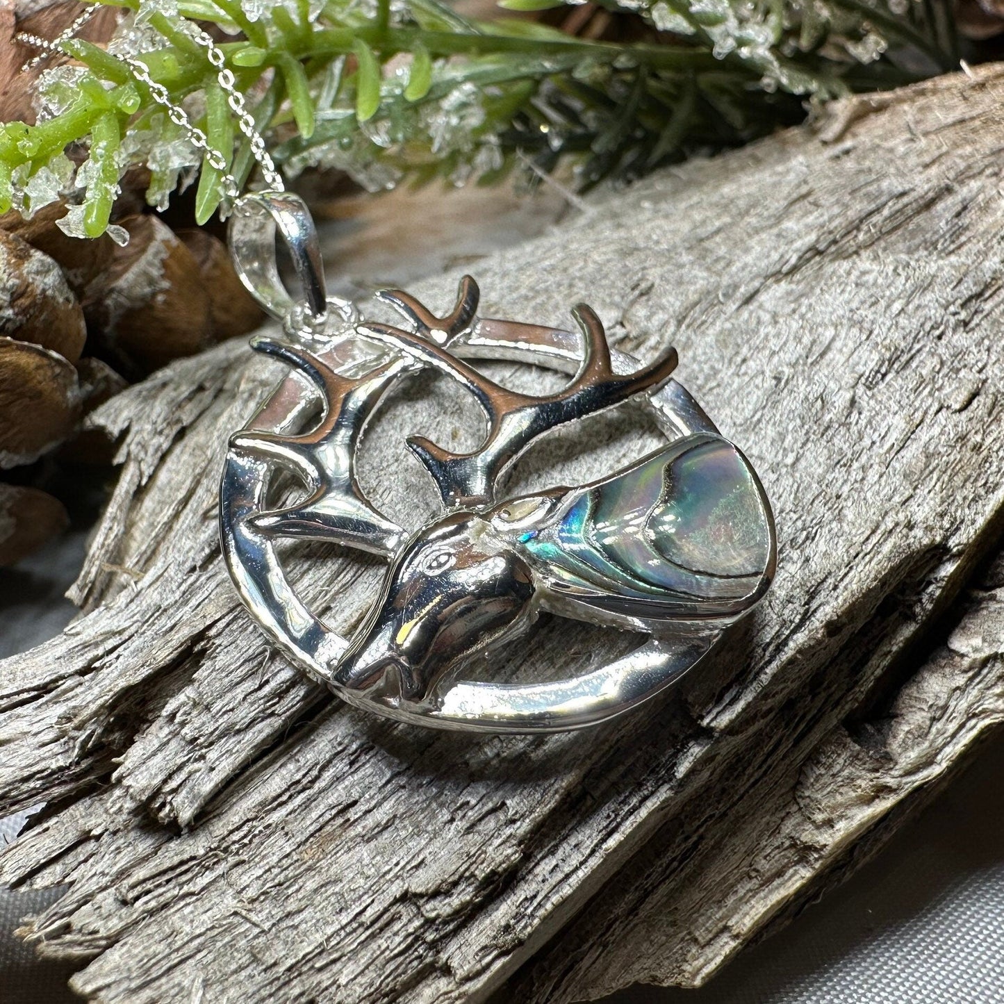 Stag of the Mist Necklace
