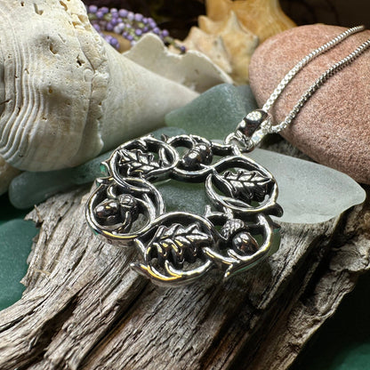 Delemere Oak Leaf Necklace