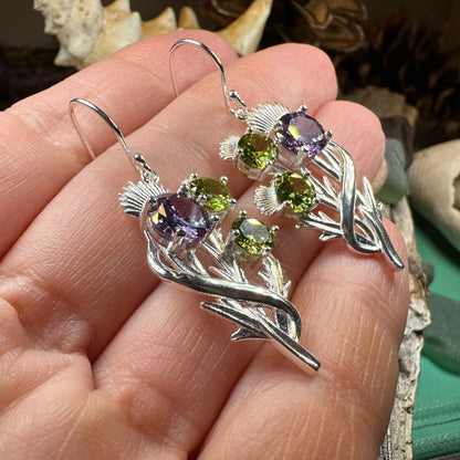 Cairn Elegant Thistle Earrings