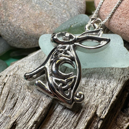 Silvana Rabbit Moon Necklace