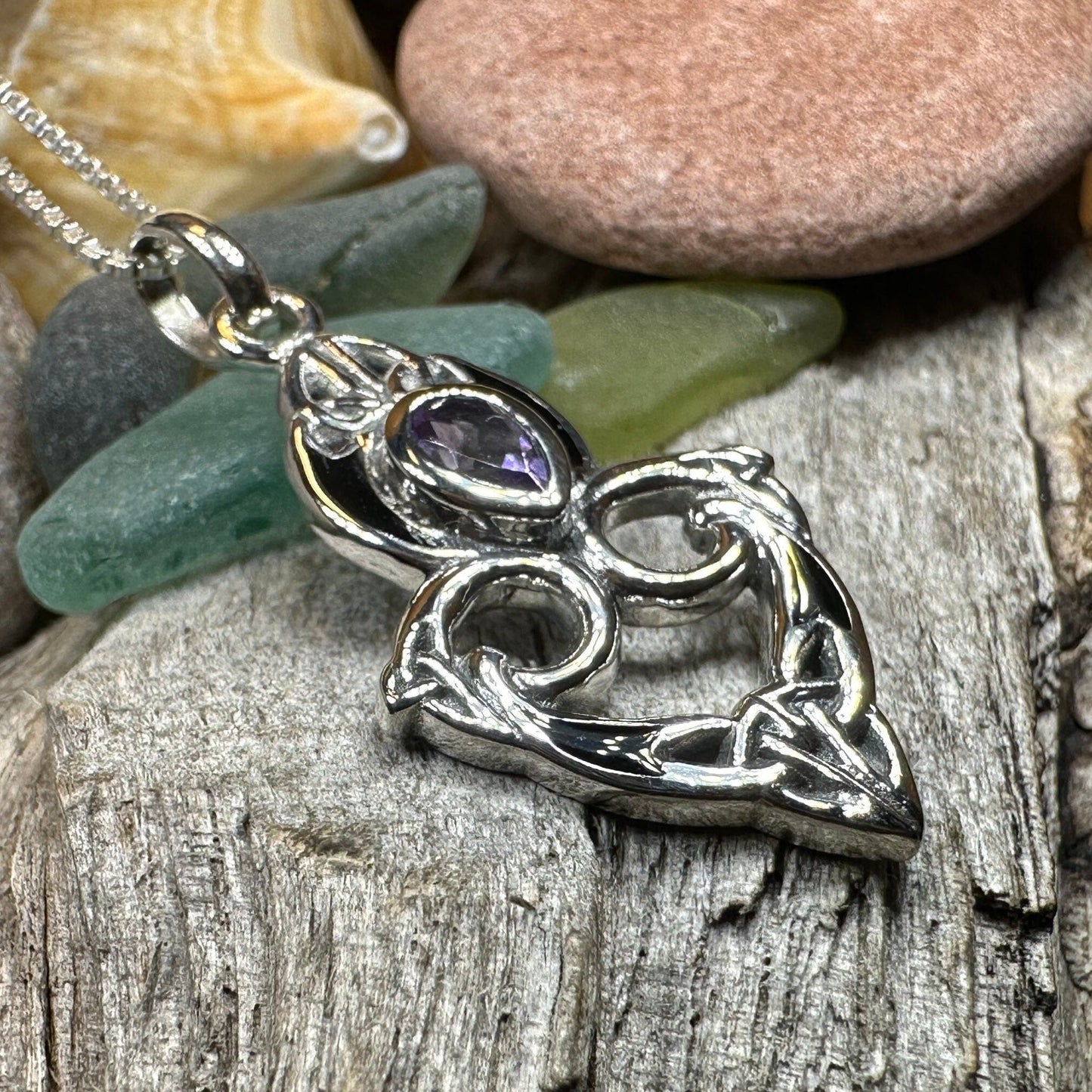Elysian Celtic Knot Necklace
