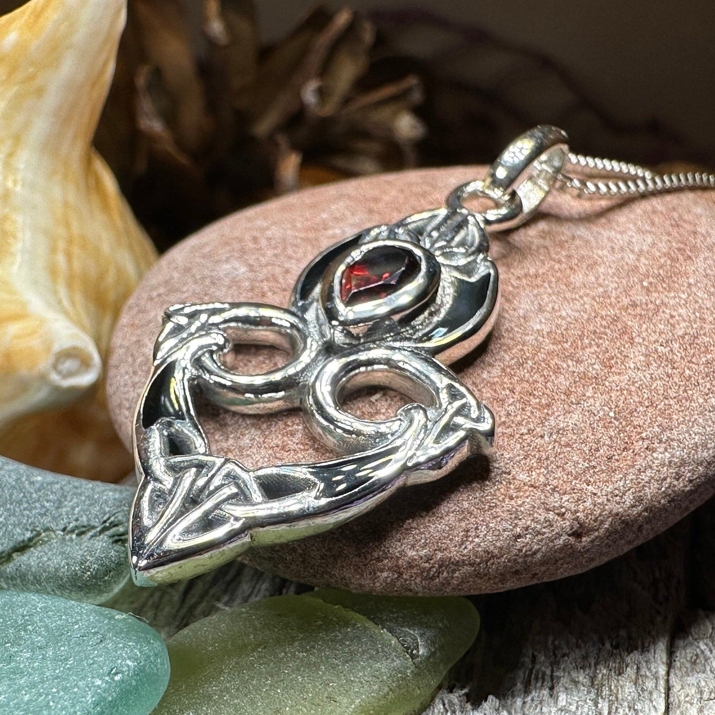 Elysian Celtic Knot Necklace