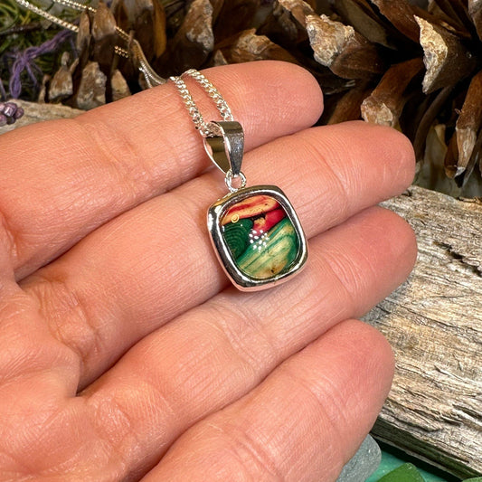 Mira Heathergems Celtic Necklace